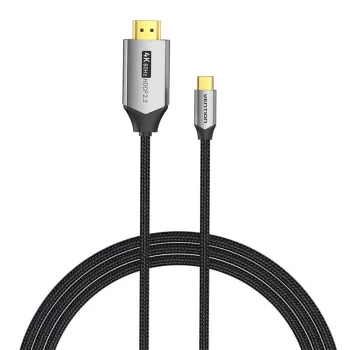 Vention USB-C na HDMI kábel CRBBH – 2 m, 4K@60Hz, čierny, USB-C na HDMI