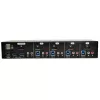 EATON TRIPPLITE 4-portový DisplayPort KVM prepínač s audio káblami a USB 3.0 SuperSpeed hub (B004-DPUA4-K)