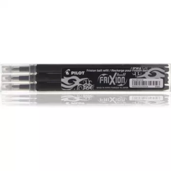 Pilot sada náplní 3x Frixion čierna (BLS-FR7-B-S3) (BLSFR7BS3)