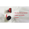 Slúchadlá V.Silencer Ture Wireless Earbuds čierna/červená