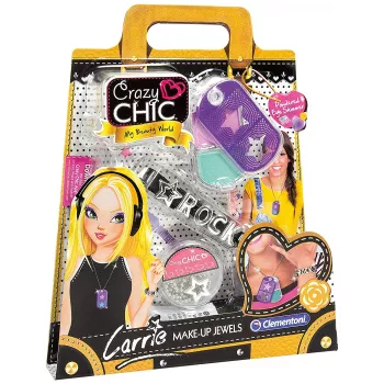 Doplnky pre bábiky Clementoni Crazy Chic Carrie 15200 — sada na módny dizajn pre bábiky