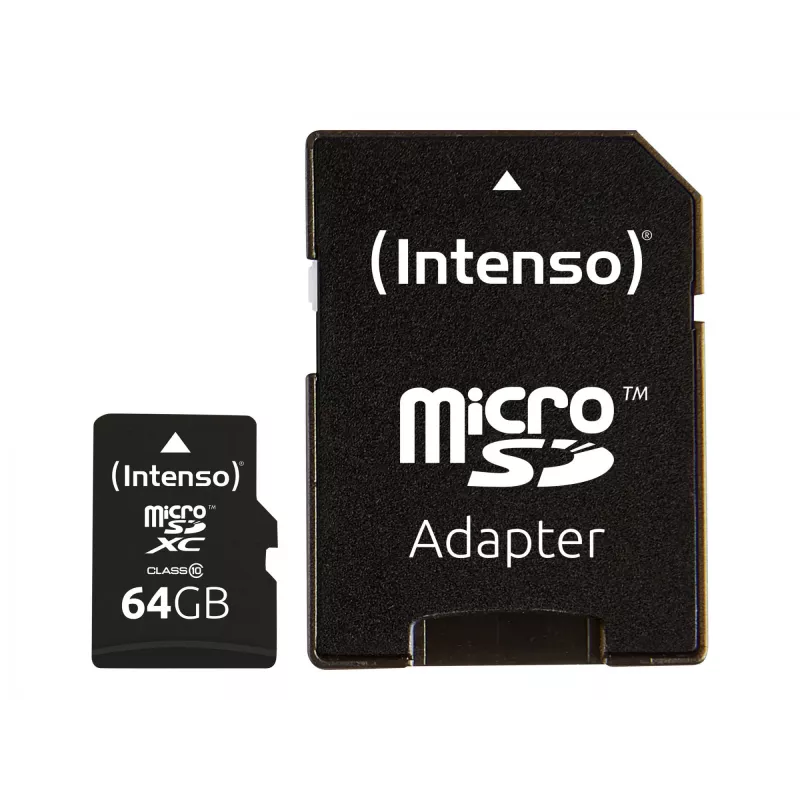 MicroSD karta Intenso 64GB MicroSDXC Class 10