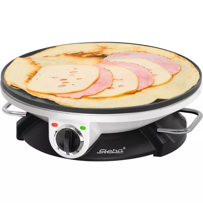 Steba CR 32 - platňa na crêpes - 1,2 kW - čierna/biela
