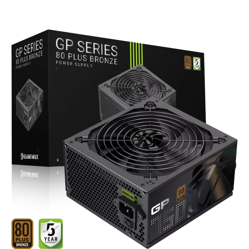 Gamemax napájací zdroj, 80 PLUS, Bronze | GP 750B | 750 W