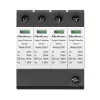 Prepäťová ochrana QOLTEC 52588 AC 4P 420V T2 C — 4-pólový AC prepäťový zvodič, 420 V, Typ 2