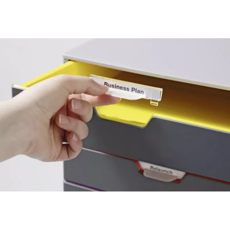 Zásuvková jednotka Durable VARICOLOR sivá plast 4 zásuvky