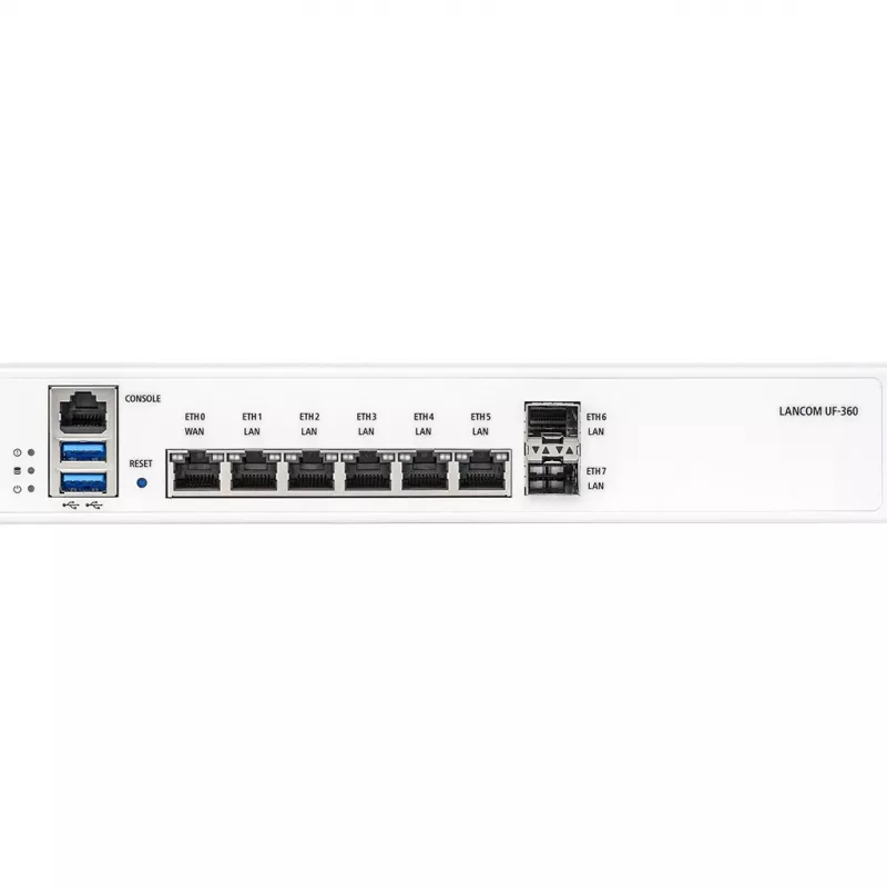 LANCOM R&S Unified Firewall UF-360 - firewall - 8 portov - GigE - 1U - do racku