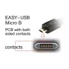 USB kábel DeLOCK 84804 USB 2.0 0,2 m USB A Micro-USB B čierny
