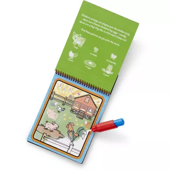 Water Wow Farm GML omaľovánka — spinmaster opakovane použiteľná cestovná vodná omaľovánka