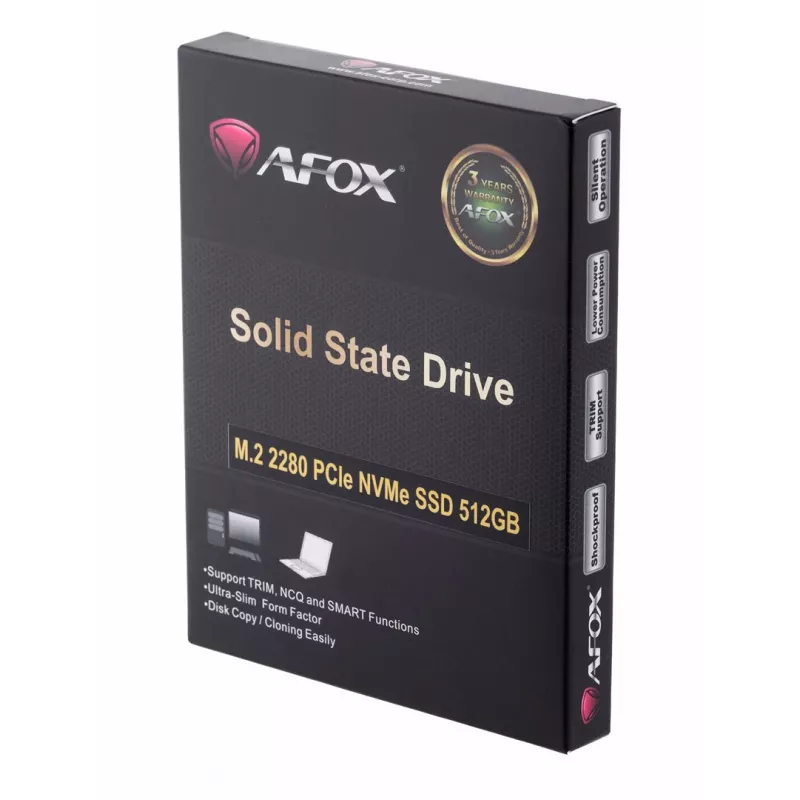 AFOX ME300-512GN SSD disk M.2 2280 512 GB PCIe 3.0 NVMe TLC