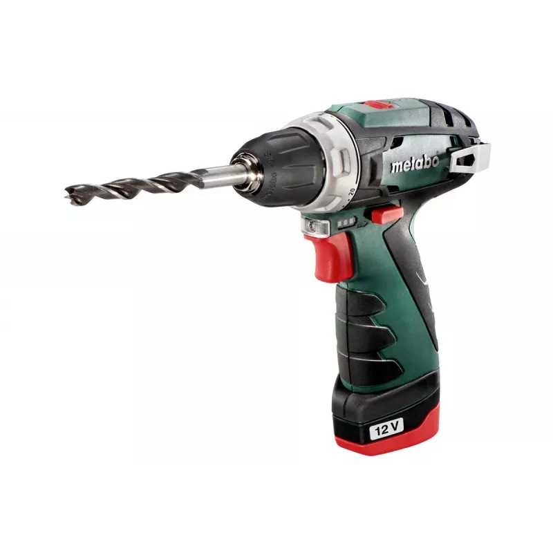 Vŕtačka s pištoľovou rukoväťou Metabo POWERMAXX BS BASIC 1400 ot/min, 800 g, rýchloupínacie skľučovadlo