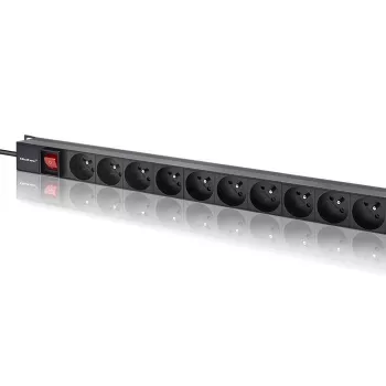 Zásuvkový blok pre RACK 16A PDU, 16xFRENCH, vertikálny