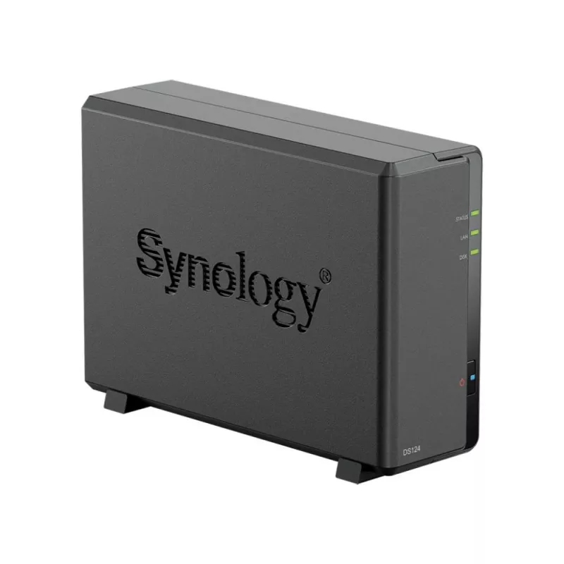 Synology DiskStation DS124 NAS/úložný server desktop Ethernet LAN čierny RTD1619B