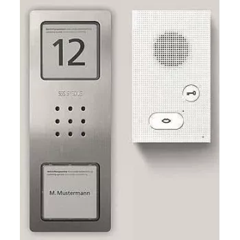 SIEDLE SET CAB 850-1 E/W audio sada Basic ušľachtilá oceľ (210008742-00)