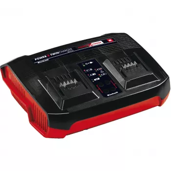 Einhell Power-X-Twincharger 3 A nabíjačka batérií pre interiér čierna - červená (4512069)