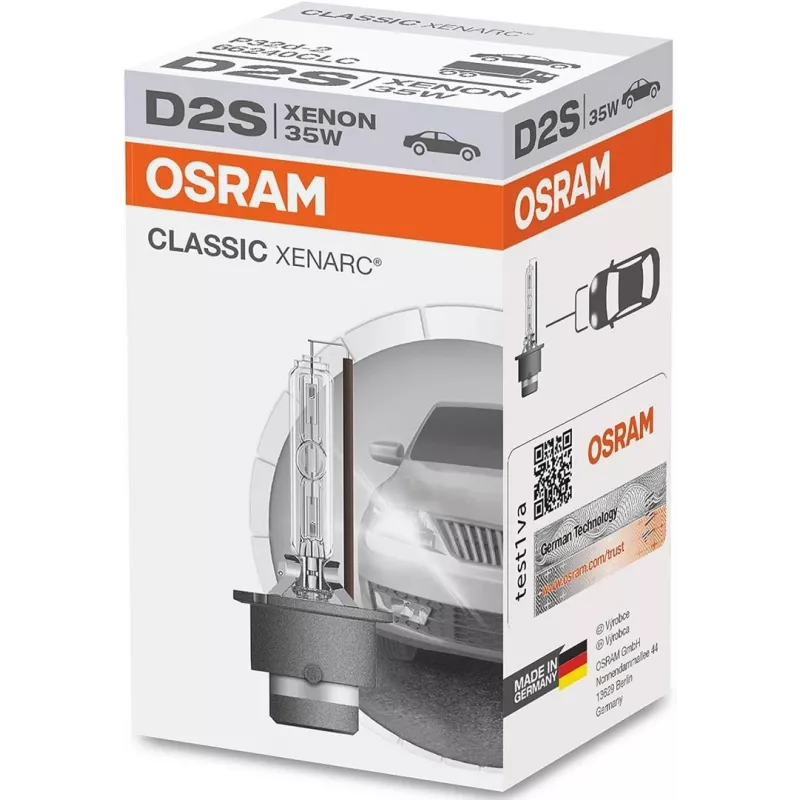 Osram 66240CLC autolampa D2S 35 W xenónová