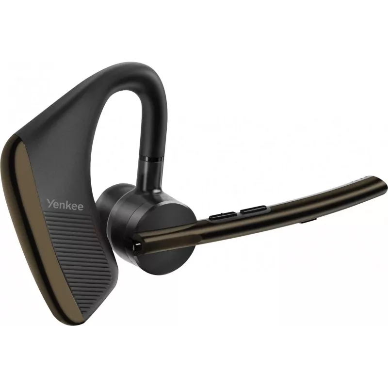 Káblová/Bluetooth handsfree sada YENKEE YHF F20BK – headset s inline mikrofónom pre hovory a audio