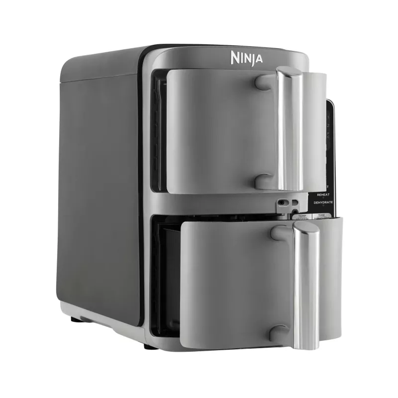 Ninja Double Stack XL teplovzdušná fritéza 2 priehradky s teplotnou sondou SmartCook 9,5 L SL451EU