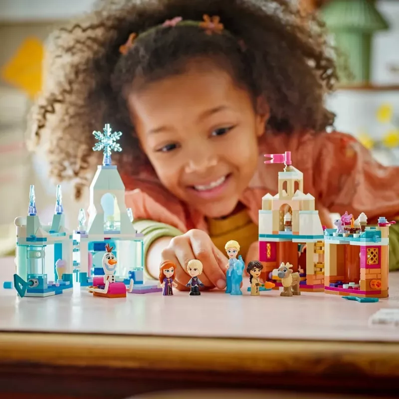 LEGO DISNEY 43278 Mini hrad Arendelle & Elsin ľadový palác
