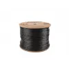 Lanberg LCF5-21CU-0305-BK inštalačný kábel Cat5e F/UTP vonkajší, plný medený vodič, 305 m, čierny