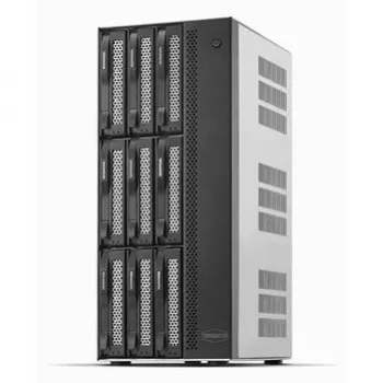 TerraMaster T9-500 PRO NAS/Storage Server Desktop Intel® Core™ i7 16 GB DDR5 0 TB sivý