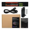 Ethernet PoE switch QOLTEC 16x RJ45, 2x RJ45 Uplink, 1x SFP (MPN 52291)