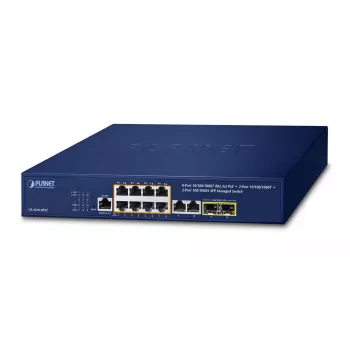 Managed switch PLANET GS-4210-8P2C 8-portový L2/L4 Gigabit Ethernet PoE