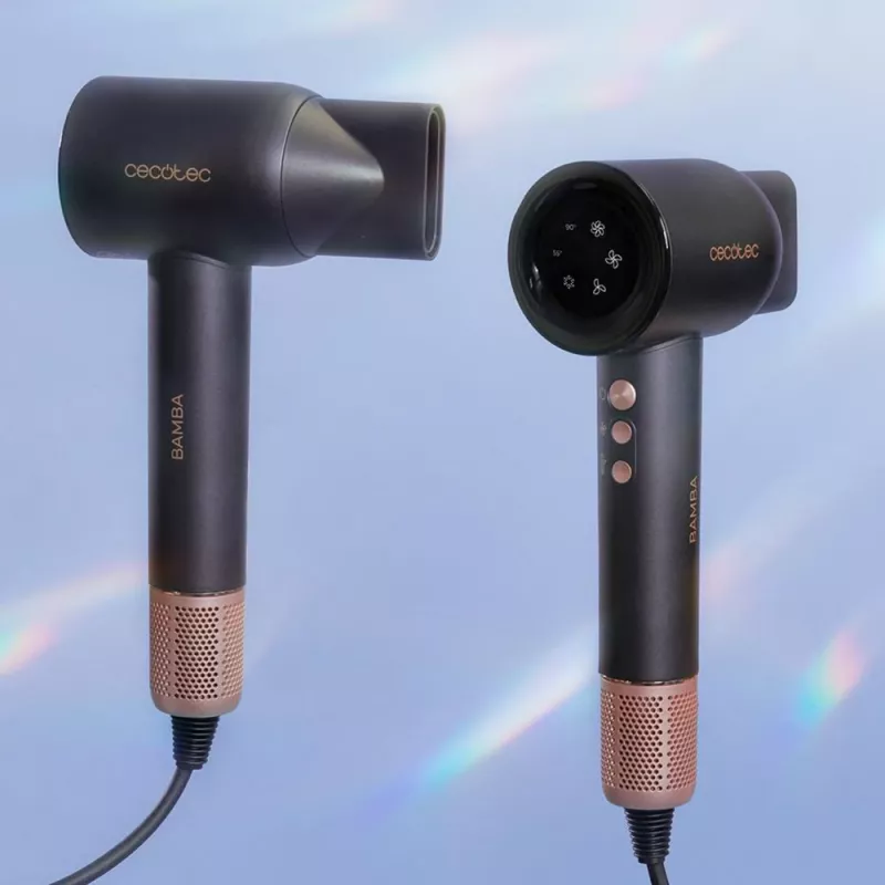 Cecotec Bamba IoniCare RockStar Nano IonTech fén 1600 W, čierny