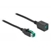 Napájaný USB predlžovací kábel DeLOCK 85980 12 V 1 m