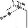 SCHROFF HÜLSE MESSING M2,5 VERNICKELT (10ST./KIT) - Rack príslušenstvo (21100659)