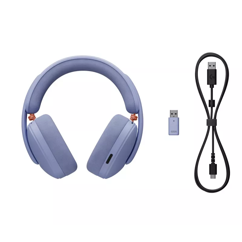 LOGITECH G325 LIGHTSPEED bezdrôtový herný headset - LILAC - 2.4GHZ - EMEA