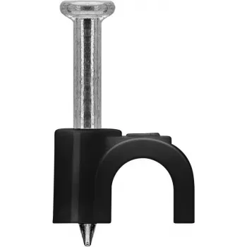 Goobay káblová spona 4 mm, čierna (64677)