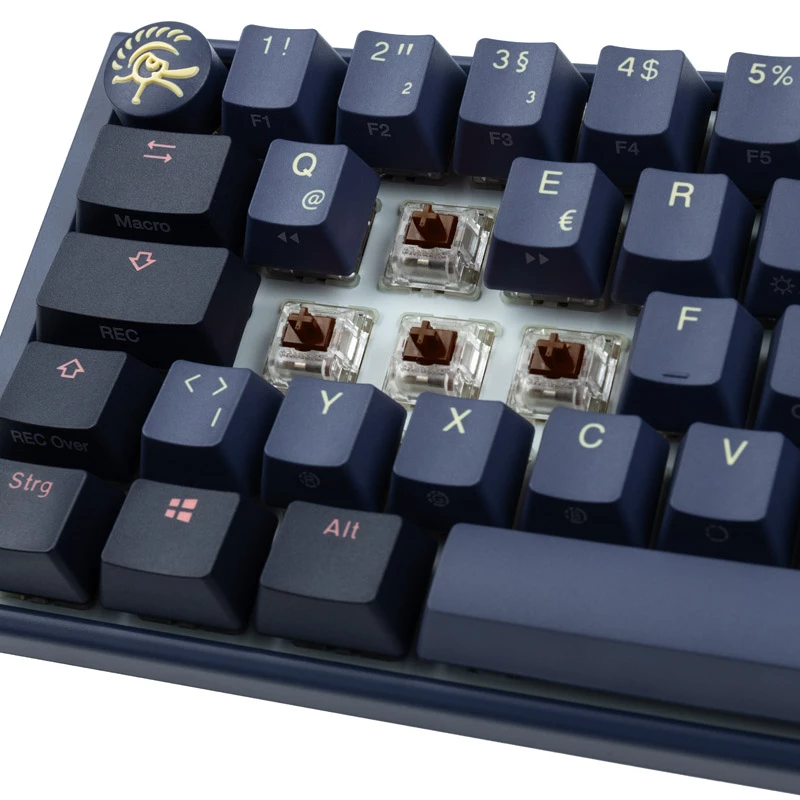 Ducky One 3 Mini klávesnica Gaming USB modrá