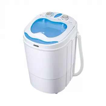 Práčka s horným plnením Mesko MS 8053 – kapacita 3 kg, 360×370×530 mm, modrá/biela