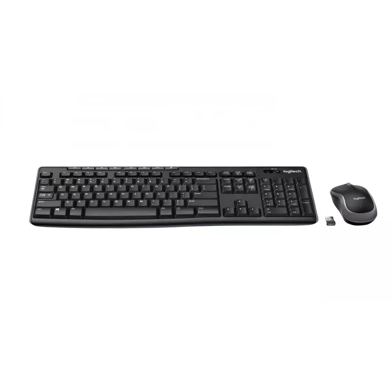Logitech Wireless Combo MK270 – sada klávesnica-myš – bezdrôtová – 2,4 GHz – francúzska (920-004510)
