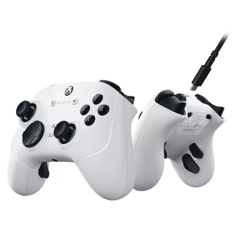 Gamepad Razer Wolverine V3 Pro biely USB analógový PC Xbox Series S X