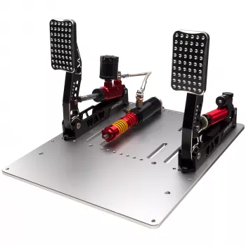 Simagic P2000 Hydraulic 2-pedálová sada, 200KG Loadcell - Crimson Edition