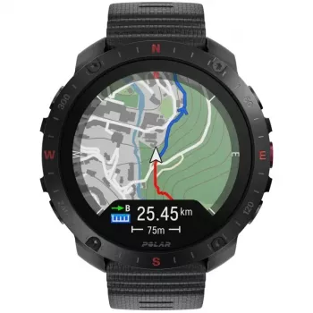 Polar Grit X2 Pro 3,53 cm (1,39 palca) AMOLED digitálny 454 x 454 pixelov dotykový displej čierny GPS (900110283)