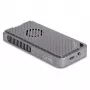 Puzdro na SSD DELOCK 42025 pre 1 x M.2 (PCIe, USB4 Gen4, USB-C) sivá, hliník