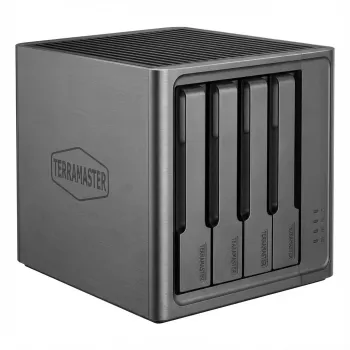 NAS TERRAMASTER F4 SSD quad-core 8GB DDR5 4-bay NAS pre SSD