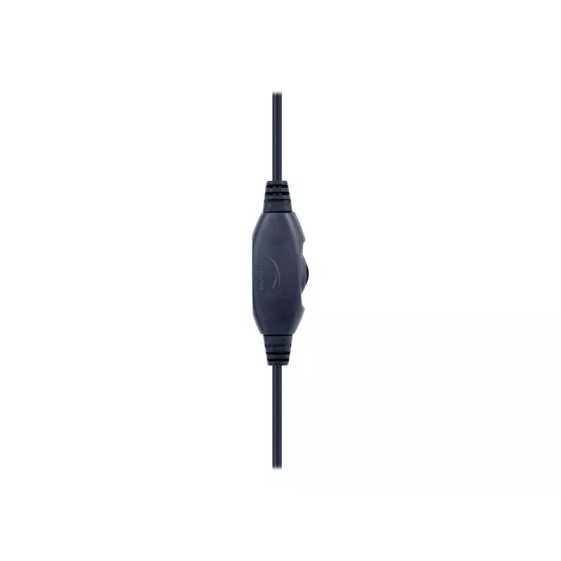 Káblový herný headset GEMBIRD GHS-05-B, okolo uší, 20–20000 Hz, 2 m kábel, 250 g, čierna/modrá