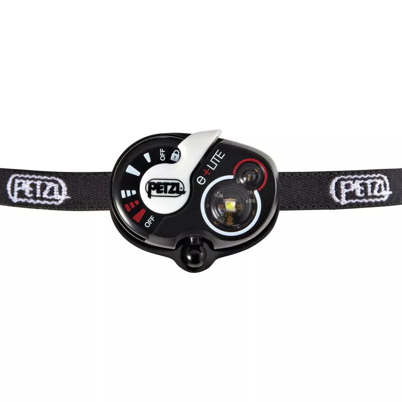 Čelová lampa Petzl e+LITE čierna biela