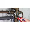 KNIPEX 88 02 300 – Kombinované kliešte s drážkovým kĺbom – 7 cm – 6 cm – oceľ – plast – modrá/červená