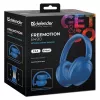 Bezdrôtové slúchadlá Defender Fre Emotion B490 — modré, On-Ear, Bluetooth, vstavaný mikrofón
