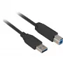 USB kábel Sharkoon 3 m USB3.0-A/USB3.0-B