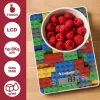 Kuchynská váha Beper P102BIL005 – digitálna, 5 kg, 1 g, farebné kamene