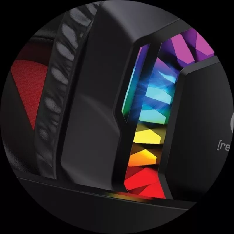 Rebeltec stereo slúchadlá s mikrofónom SHARK — káblové on-ear prevedenie