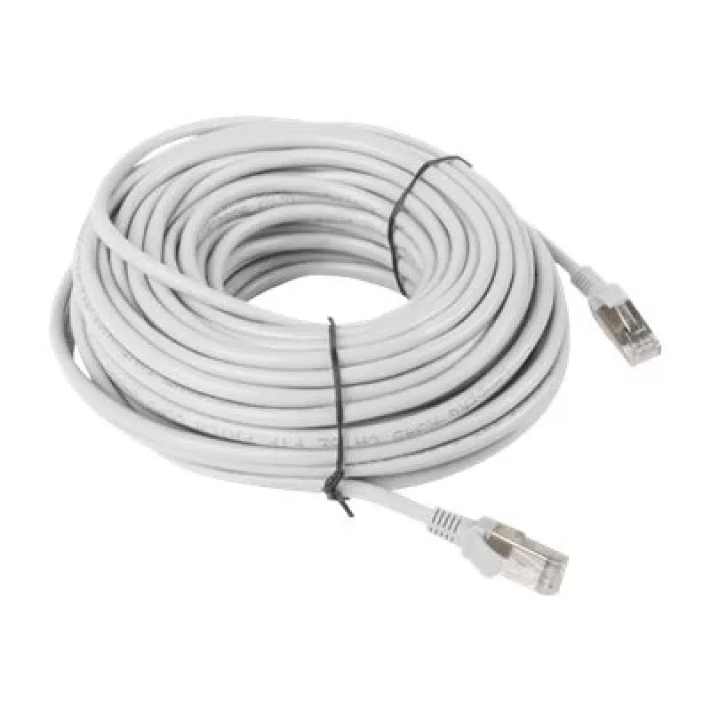 LANBERG sieťový kábel Cat5e U/UTP RJ-45 na RJ-45 20 m sivý, 26 AWG, CCA vodič