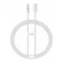 Nabíjací kábel Baseus USB na Lightning 1 m 2,4 A biely