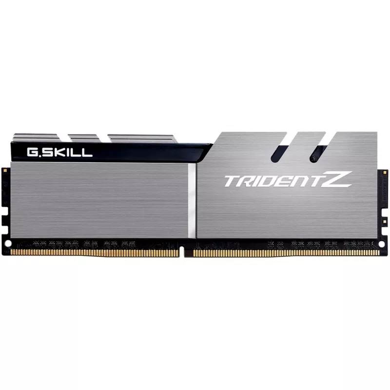 DIMM 32 GB DDR4-3200 (2x 16 GB) Dual-Kit, pamäť strieborná/čierna, F4-3200C16D-32GTZSK, Trident Z, INTEL XMP